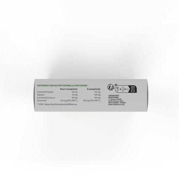 Comprimés Arkopharma Activox Propolis - Gorge Apaisée (20cp) – Image 3