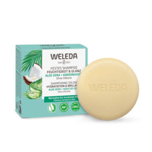 WELEDA - Shampooing solide Hydratation & Brillance - 50g - Image 1