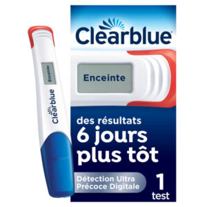 Test de grossesse Clearblue Détection Ultra Précoce Digital, 1 Test Digital - Image 1