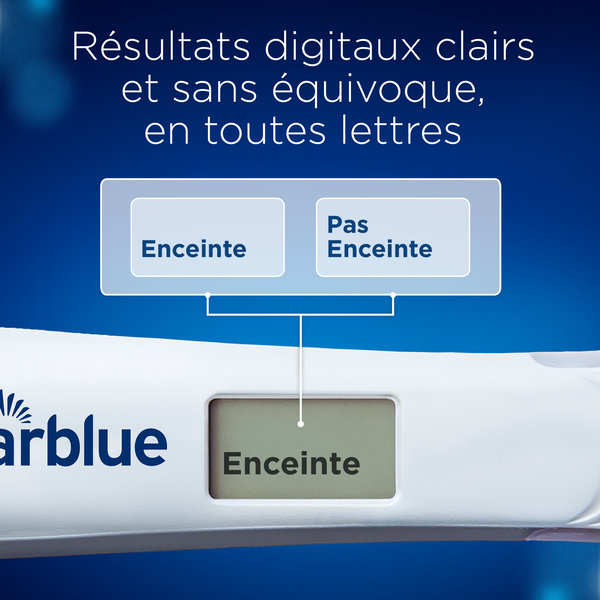 Test de grossesse Clearblue Détection Ultra Précoce Digital, 1 Test Digital – Image 7