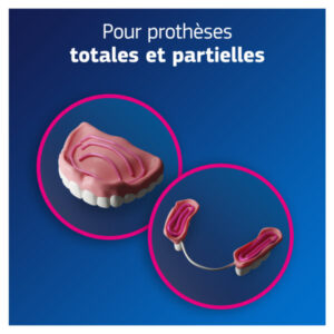 Fixodent Pro Plus La Meilleure Technologie Antibactérienne Crème Adhésive pour Prothèses Dentaires 40g - Image 3
