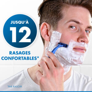 Gillette Sensor3 Comfort, Rasoirs Jetables Pour Homme, x3 Rasoirs Jetables - Image 4