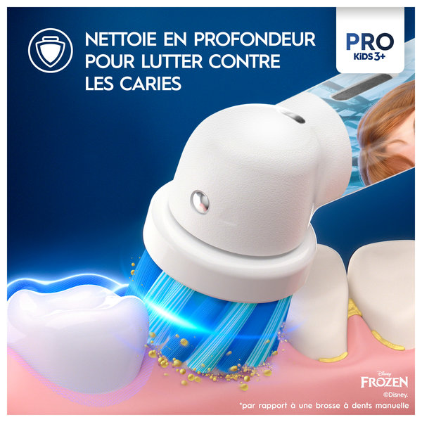Oral-B Pro Kids La Reine Des Neiges Brosse À Dents Électrique – Image 5