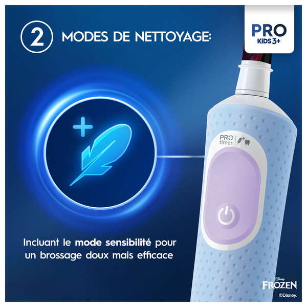 Oral-B Pro Kids La Reine Des Neiges Brosse À Dents Électrique – Image 7