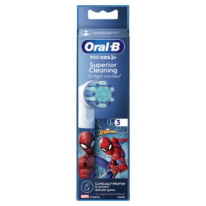 Oral-B Pro Kids Brossettes Spiderman, 3 Unités - Image 1