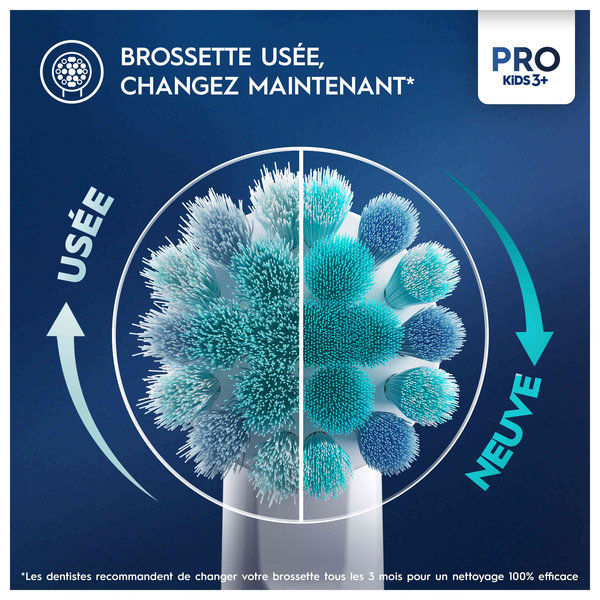 Oral-B Pro Kids Brossettes Spiderman, 3 Unités – Image 4