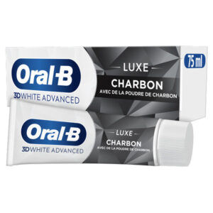 Oral-B 3D White Advanced Luxe Charbon Dentifrice 75 ml - Image 1