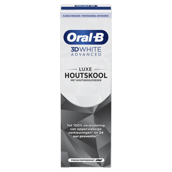 Oral-B 3D White Advanced Luxe Charbon Dentifrice 75 ml – Image 4