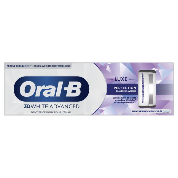 Oral-B 3D White Advanced Luxe Perfection Dentifrice 75 ml – Image 2