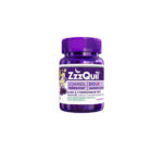 ZzzQuil Doux - Gommes arôme naturel fruits des bois - Complément alimentaire à base de valériane, camomille, lavande, vitamine B6 et de mélatonine - 30 gommes