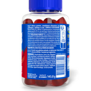 Bion3 Défense Gommes, Complément alimentaire pour le soutien du système immunitaire(1) avec Probiotiques, Vitamine C, Vitamine B3 et Zinc, 60 gommes, 1 à 2 mois de d'utilisation. - Image 4