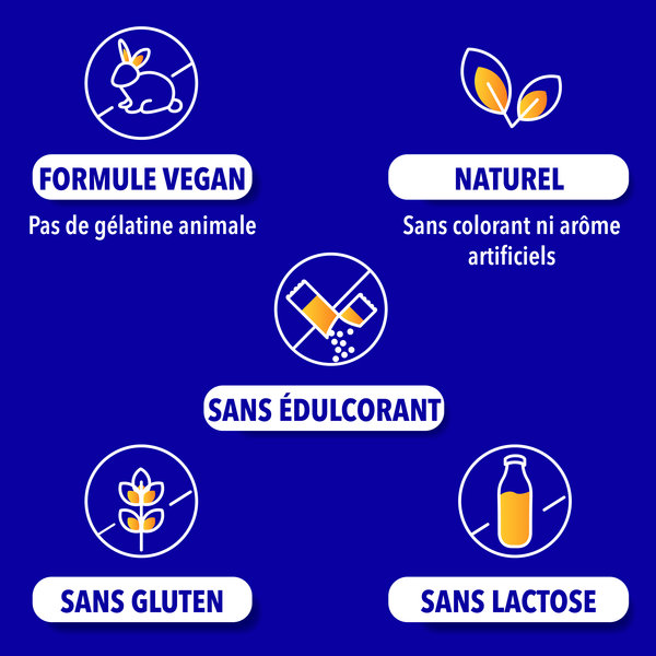 Bion3 Défense Gommes, Complément alimentaire pour le soutien du système immunitaire(1) avec Probiotiques, Vitamine C, Vitamine B3 et Zinc, 60 gommes, 1 à 2 mois de d'utilisation. – Image 8