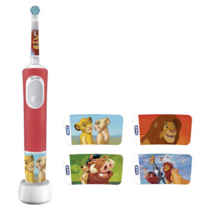 Brosse À Dents Électrique Oral-B Pro Kids 1 Manche Disney Le Roi Lion, 1 Brossette , 3 Ans et Plus - Image 4