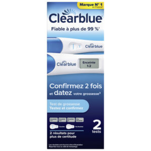 Clearblue Multi Test de grossesse Testez et confirmez, 2 tests (1 digital, 1 visuel) - Image 2