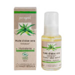 Huile végétale bio d'aloé vera biologique