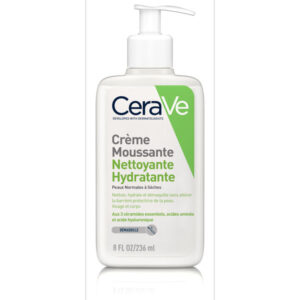 Crème Moussante Nettoyante Hydratante Visage Peaux Normales à Sèches - Image 1