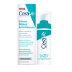 Sérum Rétinol Anti-Marques enrichi au Rétinol encapsulé et aux 3 céramides essentiels pour peaux à imperfections avec des marques post-acné