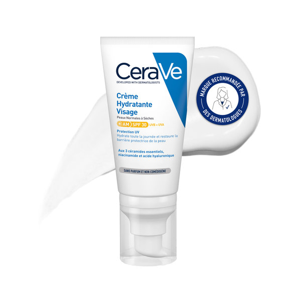 Crème hydratante visage SPF 30 pour les peaux normales à sèches – Image 2