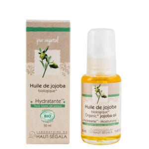 Huile végétale bio de jojoba biologique