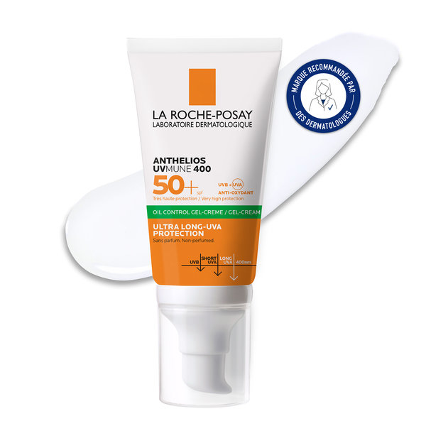 ANTHELIOS UVMUNE 400 OIL CONTROL GEL-CREME SPF 50+ 50ML SANS PARFUM – Image 2