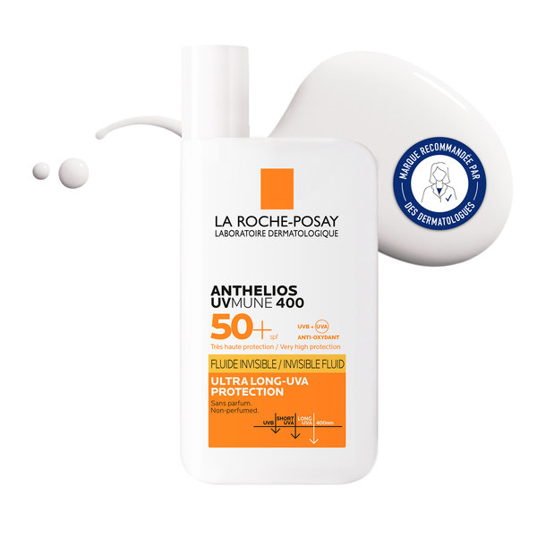 ANTHELIOS FLUIDE INVISIBLE UVMUNE 400 SANS PARFUM SPF50+ 50ML – Image 2