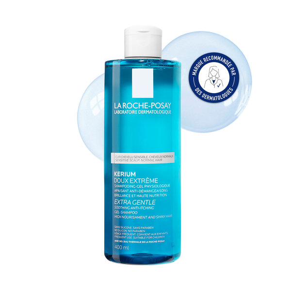 Kerium Doux Extrême Shampoing-Gel 400ml – Image 3