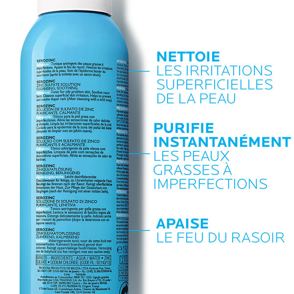 La Roche Posay Sérozinc - Soluté de Sulfate de Zinc - 150ml – Image 2