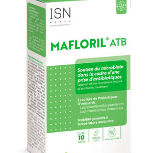 ISN – MAFLORIL® ATB
Soutien du microbiote dans le cadre d'une prise d'antibiotiques