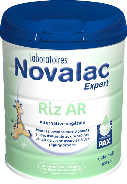 novalac riz ar, novalac ar riz, lait de riz novalac