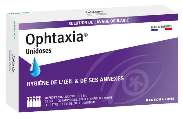 Ophtaxia Solution De Lavage Oculaire Dses 5 ml x 10