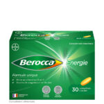 Berocca® Energie - Complément alimentaire - Multivitamines et Minéraux - Vitamine C, B3, B5, B1, B12, Calcium, Magnésium et Zinc - Aide à réduire la fatigue grâce à la vitamine C - 30 comprimés pelliculés / à avaler
