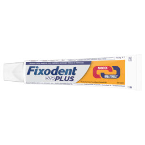 Fixodent Pro Plus La meilleure fixation Crème Adhésive pour Prothèses Dentaires 60g - Image 3