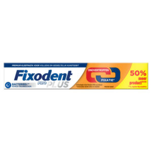 Fixodent Pro Plus La meilleure fixation Crème Adhésive pour Prothèses Dentaires 60g - Image 4