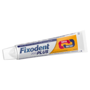 Fixodent Pro Plus La meilleure fixation Crème Adhésive pour Prothèses Dentaires 60g - Image 5