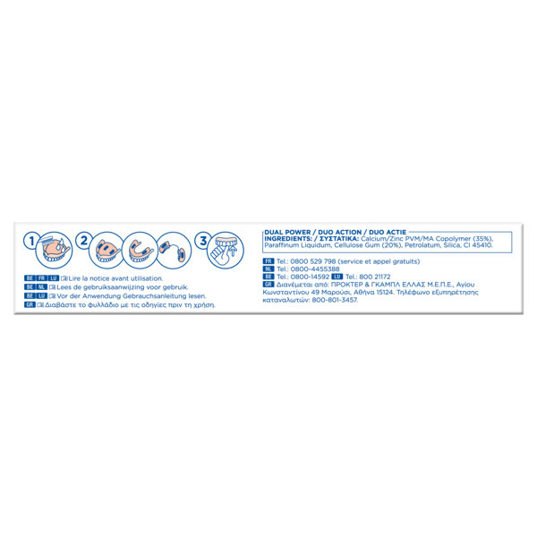 Fixodent Pro Plus La meilleure fixation Crème Adhésive pour Prothèses Dentaires 60g – Image 8