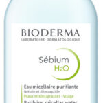 BIODERMA Sébium H2O eau micellaire nettoyante purifiante peau mixte à grasse 500ml