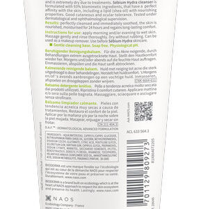 BIODERMA Sébium Hydra cleanser Baume lavant visage peau acnéique 200ml - Image 2
