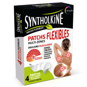 SyntholKiné Patch Flexible auto-chauffant - 4 patchs