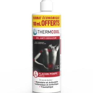ThermCool Gel Anti-Douleur Flacon Pompe 200ml + 100ml offert