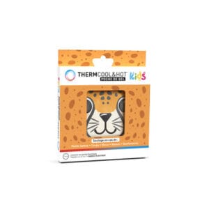 THERMCOOL&HOT POCHE DE GEL Thermique Léopard Pour Soulager Les Petits Bobos Du Quotidien