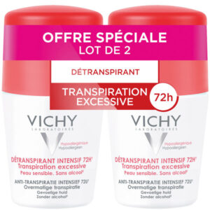 LOT*2 Détranspirant intensif 72h - Roll-on 50ml - Image 1
