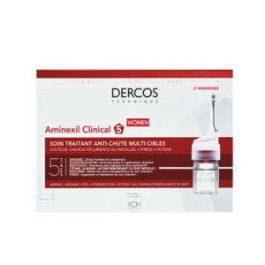 Dercos Technique Aminexil Femme Clinical 5 - Traitement Anti-Chute 21 x 6 ml - Image 1