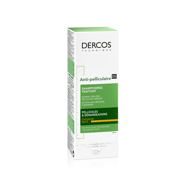 Dercos Technique Antipelliculaire DS Shampooing traitant pellicules & démangeaisons cheveux secs – Image 2