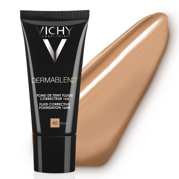 Dermablend Fond de teint fluide correcteur Tube 30ml - Teinte 45 GOLD – Image 3