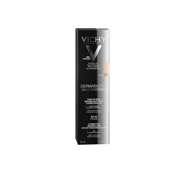Dermablend 3D Correction Fond de teint resurfaçant Tube 30ml - Teinte 25 NUDE – Image 2