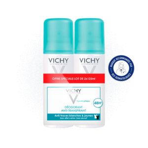 LOT*2 Aérosol anti transpirant 48h, Anti-Traces, anti effet carton - Image 2