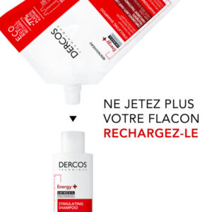 Dercos Technique Eco-recharge Shampooing Energy+ 500ML - Image 1