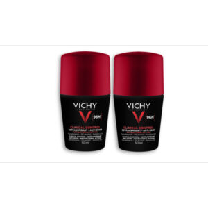 Lot*2 Vichy Homme Détranspirant anti-odeur 96h - Roll-on 50ml - Image 1