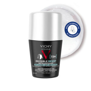 Vichy Homme Dermo-détranspirant Invisible Protect 72h anti-taches anti-irritations 50ml - Image 2