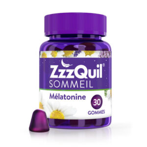 ZzzQuil Sommeil - Gommes arôme naturel fruits des bois - Complément alimentaire à base de valériane, camomille, lavande, vitamine B6 et de mélatonine - 30 gommes - Image 2